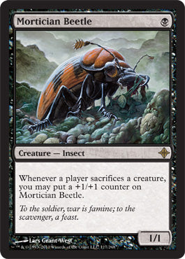 Mortician Beetle - Foil | Rise of the Eldrazi