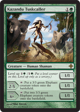 Kazandu Tuskcaller - Foil | Rise of the Eldrazi