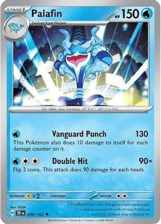 Palafin - 049/162 - Uncommon - Reverse Holo | SV - Temporal Forces