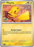Pikachu - 051/162 - Common - Reverse Holo | SV - Temporal Forces