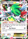 Shaymin-EX - 77/108 - Holo Rare ex | XY - Roaring Skies