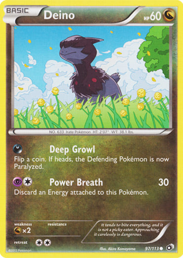 Deino - 97/113 - Common | Legendary Treasures