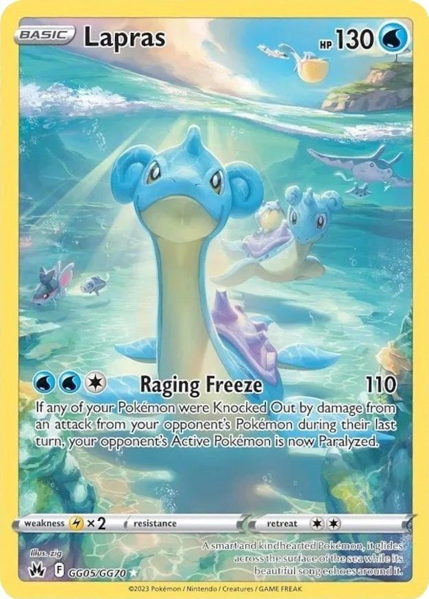 Lapras - GG05/GG70 | SWSH - Crown Zenith: GG