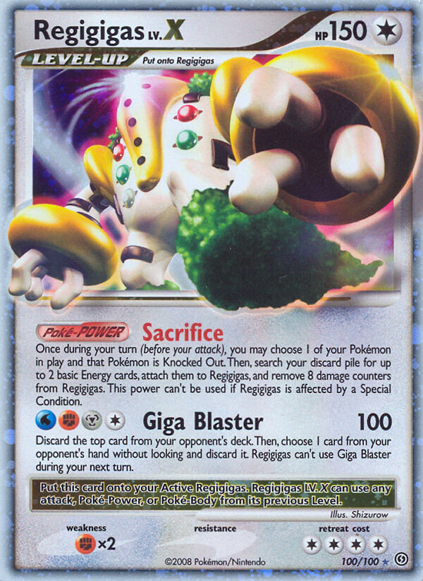 Regigigas LV.X - 100/100 - Rare Holo | Stormfront