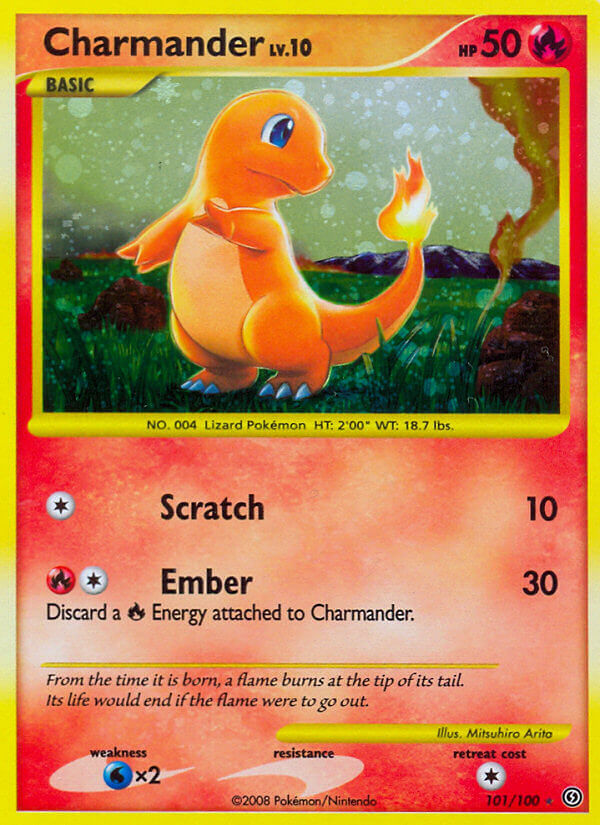 Charmander - 101/100 - Secret Rare | Stormfront