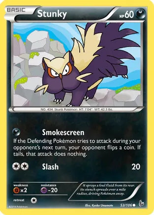 Stunky - 53/106 - Common | XY - Flashfire