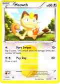 Meowth - 102/101 - Secret Rare - Reverse Holo | BW - Noble Victories