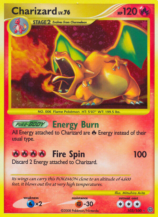 Charizard - 103/100 - Secret Rare | Stormfront