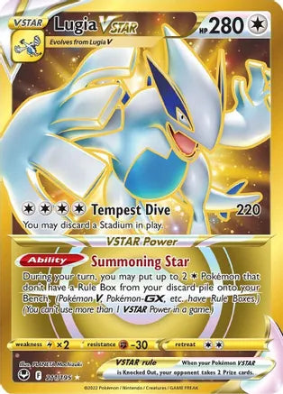 Lugia VSTAR - 211/195 - Secret Rare | SWSH - Silver Tempest