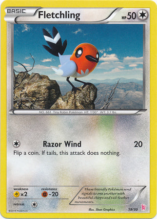 Fletchling - 1/30 | XY Trainer Kit: Sylveon & Noivern