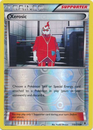Xerosic - 110/119 - Uncommon - Reverse Holo | XY - Phantom Forces