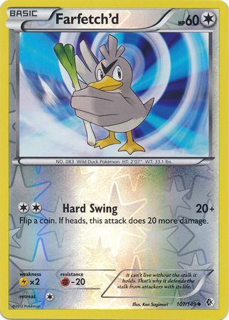Farfetch'd - 107/149 - Reverse Holo | BW - Boundaries Crossed