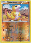 Sandshrew - 78/149 - Common - Reverse Holo | BW - Boundaries Crossed