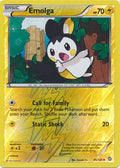 Emolga - 45/124 - Uncommon - Reverse Holo | BW - Dragons Exalted