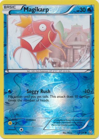Magikarp - 23/124 - Common - Reverse Holo | BW - Dragons Exalted