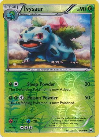 Ivysaur - 2/108 - Uncommon - Reverse Holo | BW - Dark Explorers