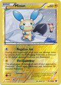 Minun - 40/108 - Common - Reverse Holo | BW - Dark Explorers