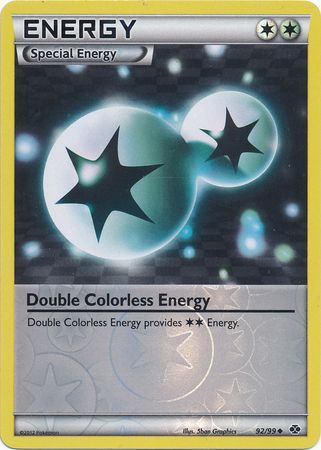 Double Colorless Energy - 92/99 - Reverse Holo | BW - Next Destinies