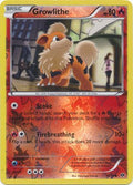 Growlithe - 10/99 - Common - Reverse Holo | BW - Next Destinies
