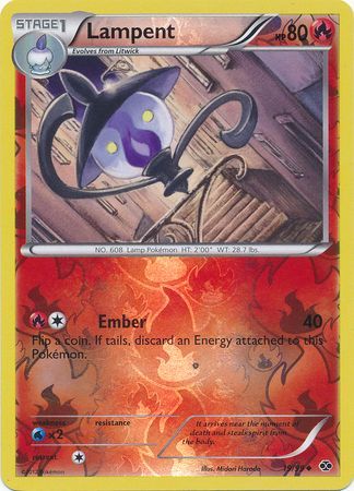Lampent - 19/99 - Uncommon - Reverse Holo | BW - Next Destinies