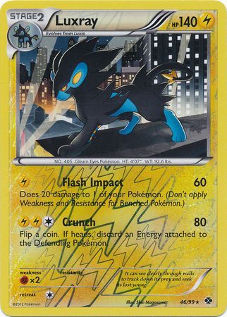 Luxray - 46/99 - Holo Rare - Reverse Holo | BW - Next Destinies