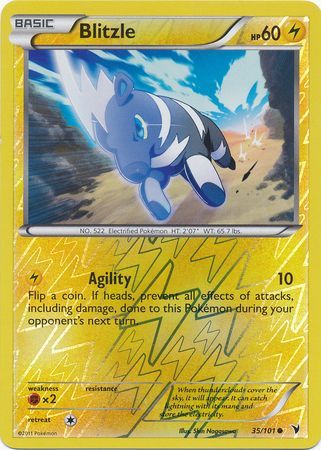 Blitzle - 35/101 - Common - Reverse Holo | BW - Noble Victories