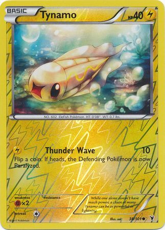 Tynamo - 38/101 - Common - Reverse Holo | BW - Noble Victories