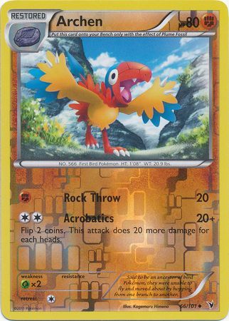 Archen - 66/101 - Uncommon - Reverse Holo | BW - Noble Victories