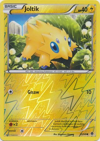 Joltik - 33/98 - Common - Reverse Holo | Emerging Powers