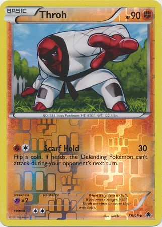 Throh - 58/98 - Uncommon - Reverse Holo | Emerging Powers