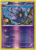Whirlipede - 53/114 - Uncommon - Reverse Holo | Black and White