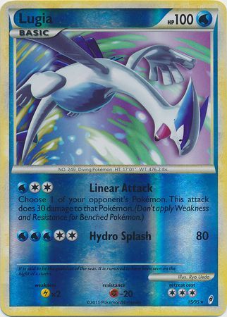 Lugia - 15/95 - Holo Rare - Reverse Holo | Call of Legends