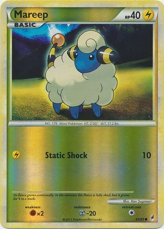 Mareep - 63/95 - Common - Reverse Holo | Call of Legends