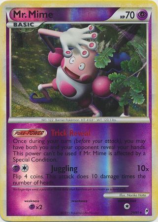 Mr. Mime - 29/95 - Rare - Reverse Holo | Call of Legends