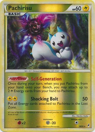 Pachirisu - 18/95 - Holo Rare - Reverse Holo | Call of Legends