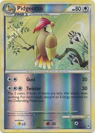 Pidgeotto - 48/95 - Uncommon - Reverse Holo | Call of Legends