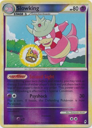 Slowking - 32/95 - Rare - Reverse Holo | Call of Legends