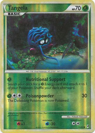 Tangela - 72/95 - Common - Reverse Holo | Call of Legends