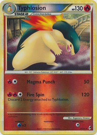 Typhlosion - 35/95 - Rare - Reverse Holo | Call of Legends