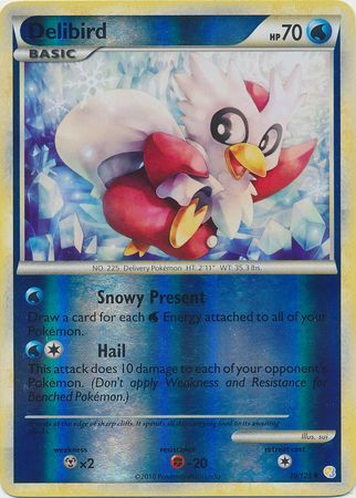 Delibird - 39/123 - Uncommon - Reverse Holo | HeartGold SoulSilver