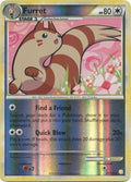 Furret - 21/123 - Rare - Reverse Holo | HeartGold SoulSilver