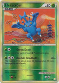 Heracross - 43/123 - Uncommon - Reverse Holo | HeartGold SoulSilver