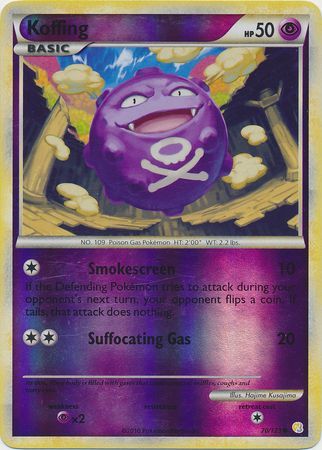 Koffing - 70/123 - Common - Reverse Holo | HeartGold SoulSilver
