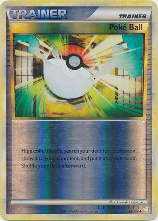 Poke Ball - 95/123 - Uncommon - Reverse Holo | HeartGold SoulSilver