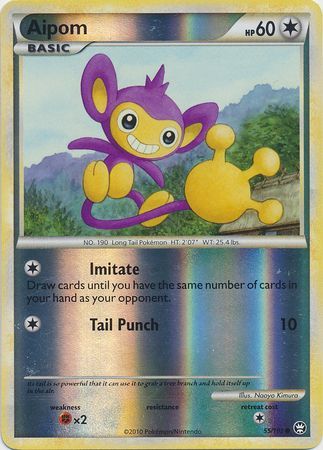 Aipom - 55/102 - Common - Reverse Holo | HS Triumphant