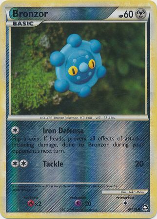 Bronzor - 58/102 - Common - Reverse Holo | HS Triumphant
