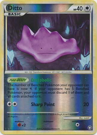 Ditto - 17/102 - Rare - Reverse Holo | HS Triumphant