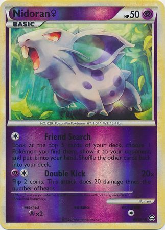 Nidoranâ™€ - 69/102 - Common - Reverse Holo | HS Triumphant