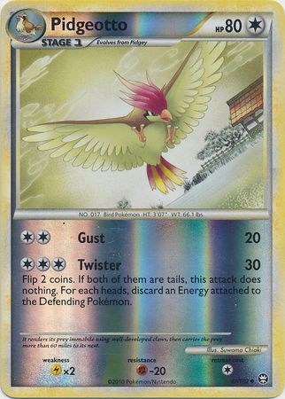 Pidgeotto - 47/102 - Uncommon - Reverse Holo | HS Triumphant