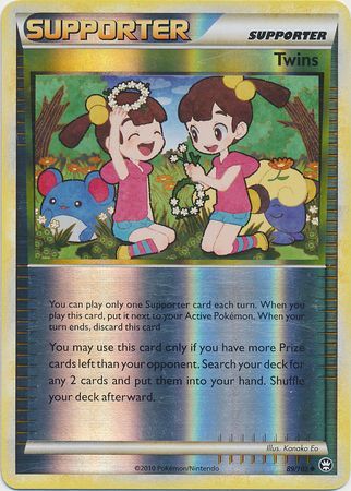 Twins - 89/102 - Uncommon - Reverse Holo | HS Triumphant